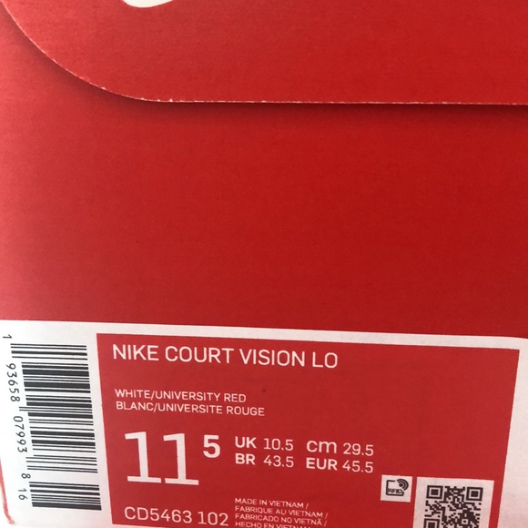 NIKE COURT VISION LO SNEAKERS - Picture 6 of 7